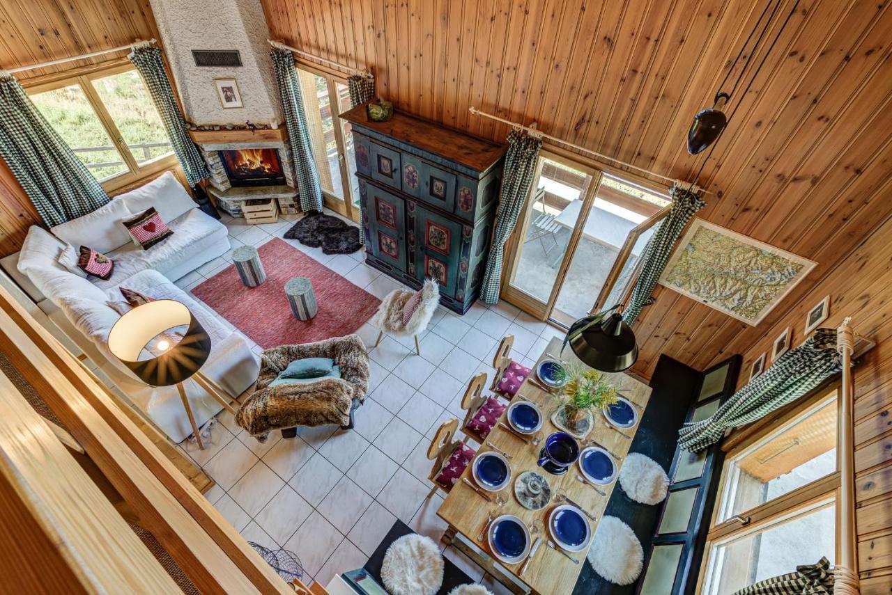 Chalet L'Ange La Tzoumaz Eksteriør bilde