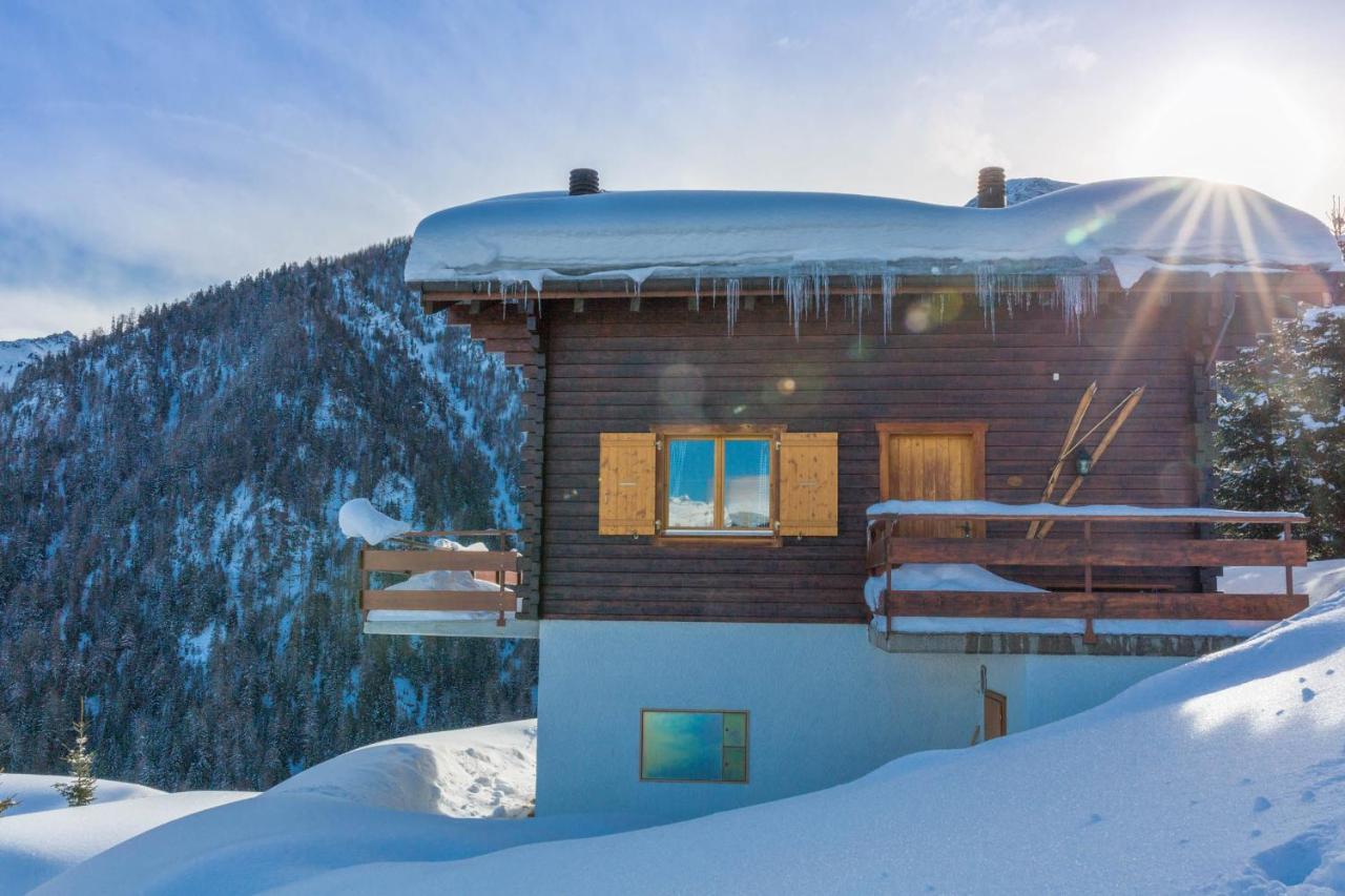 Chalet L'Ange La Tzoumaz Eksteriør bilde