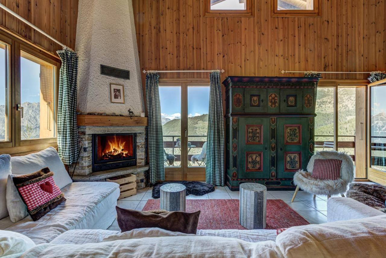 Chalet L'Ange La Tzoumaz Eksteriør bilde
