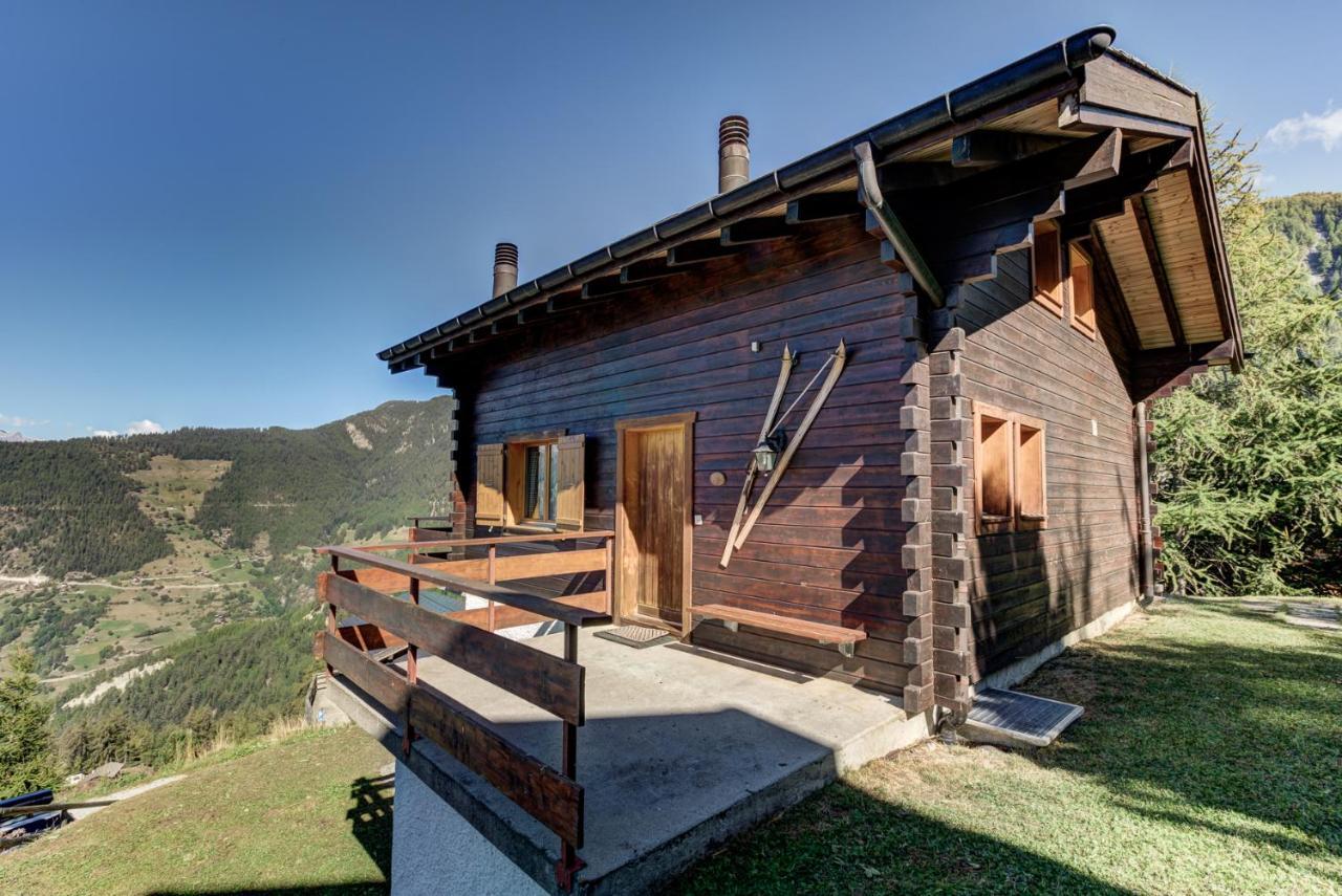Chalet L'Ange La Tzoumaz Eksteriør bilde