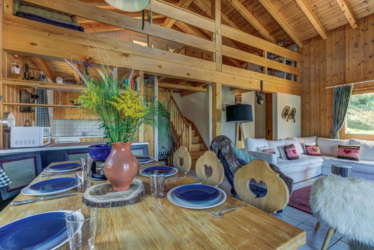 Chalet L'Ange La Tzoumaz Eksteriør bilde