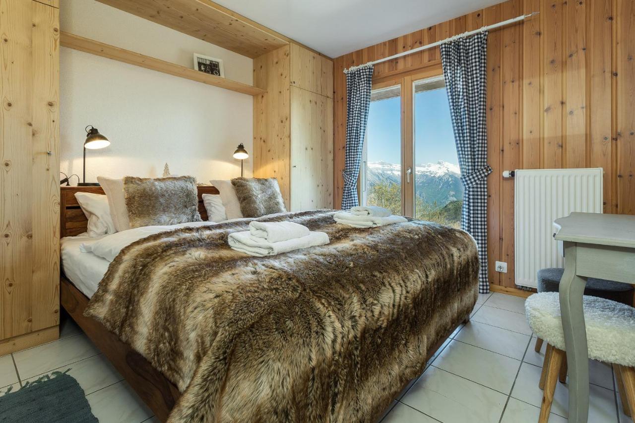 Chalet L'Ange La Tzoumaz Eksteriør bilde