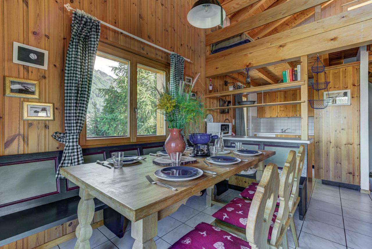 Chalet L'Ange La Tzoumaz Eksteriør bilde