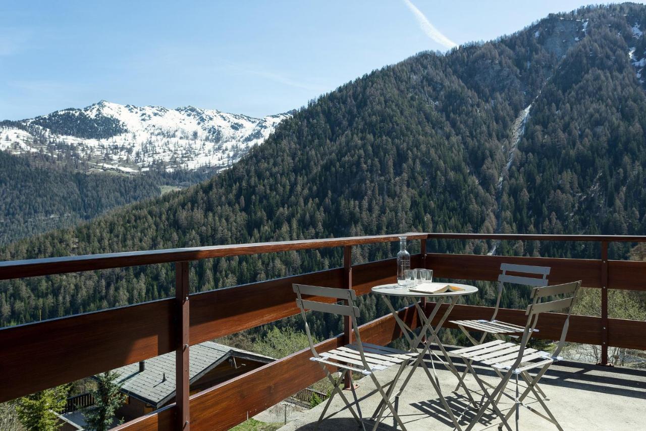 Chalet L'Ange La Tzoumaz Eksteriør bilde